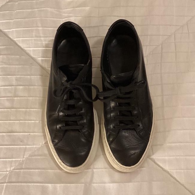 Woman By Common Projects Leather Sneakers